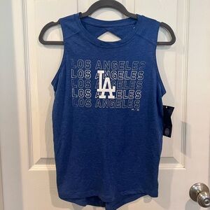 NWT Majestic Los Angeles Dodgers Tank Top
